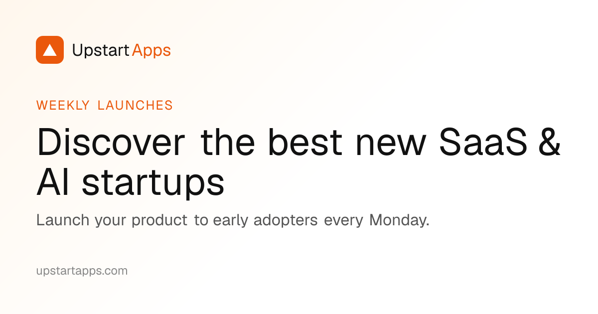 UpStartApps preview